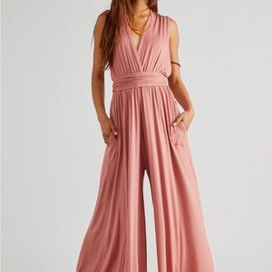 Free People Dani convertible Jumpsuit NWT